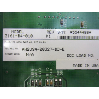 Paradyne 3161-B4-010 DSUCSU 3161 Board 3161B4010 Rev.K1 - New No Box