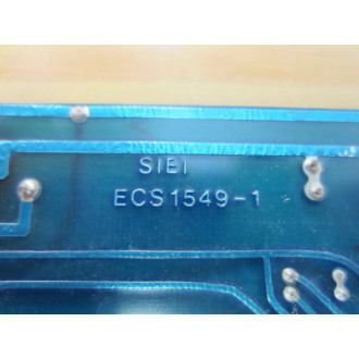 SIEI ECS 1549-1 Py21-42 Power Board ECS15491 WCable Lead - Used