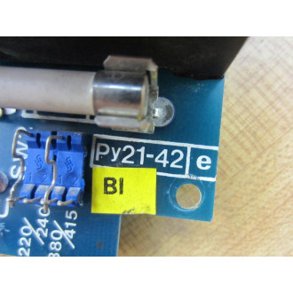SIEI ECS 1549-1 Py21-42 Power Board ECS15491 WCable Lead - Used