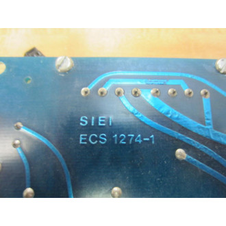 SIEI ECS 1274-1 Py21-15 Power Board ECS12741 - Used