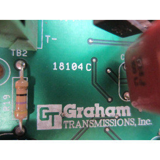 Graham 18104 PCB Controller Board 18104C - Used