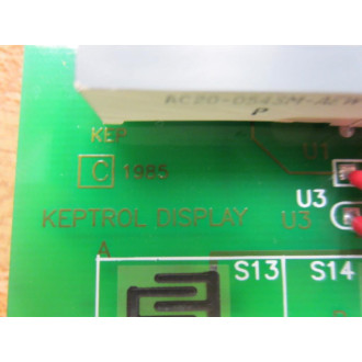 Keptrol 20138 Display Board - Used