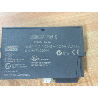 Siemens 6ES7131-4BD01-0AA0 Input Module (Pack of 2) - New No Box