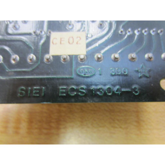 SIEI ECS1304-3 Ayb Circuit Board ECS13043 w16 F-Pin Cable Lead - Used