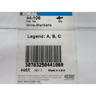 Ideal 44-106 Wire-Markers 44106 (Pack of 2)