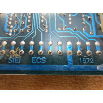 SIEI ECS 1872 Ry21-1 Board ECS1872 - Used