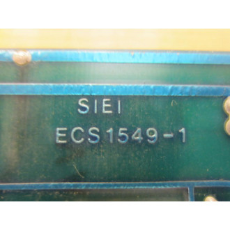 SIEI ECS 1549-1 Py21-42 Power Board ECS15491 - Used