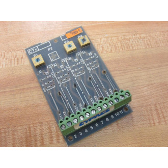 SIEI ECS 1305-2 CTy Board ECS13052 - Parts Only