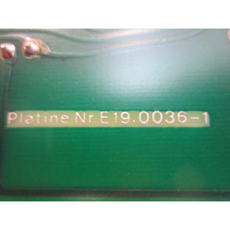 KAMPF E19.0036-1 Circuit Board E1900361 - Used