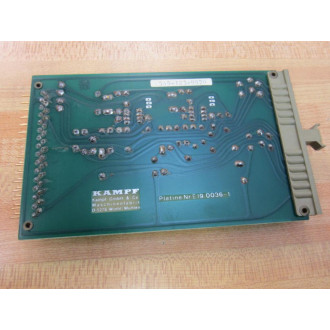 KAMPF E19.0036-1 Circuit Board E1900361 - Used