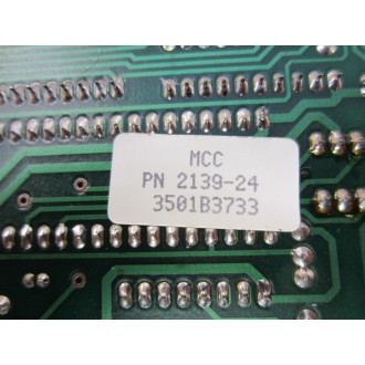 MCC 2198-1 Circuit Board 2139-24 - New No Box