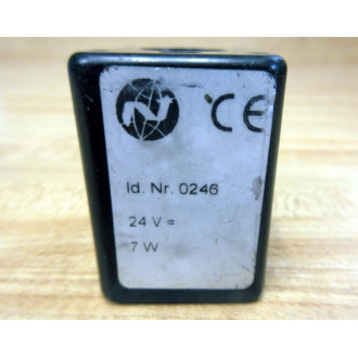 Norgren 0246 Solenoid Coil 24VDC 7W - New No Box