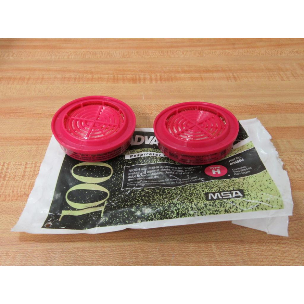 MSA 806564 Respirator Low Profile Cartridge 806548 (Pack of 2) MSA 806564 Respirator Low Profile Cartridge 806548 (Pack of 2)