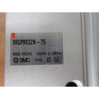 SMC MGPM32N-75 Compact Guide Slide Cylinder MGPM32N75 - New No Box