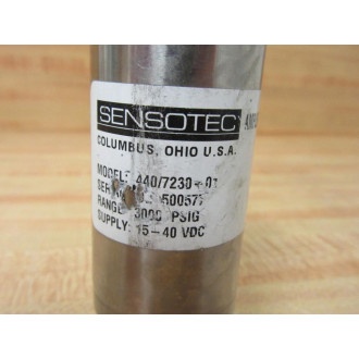 Sensotec 4407230-01 Amplified Transducer 440723001 - Used
