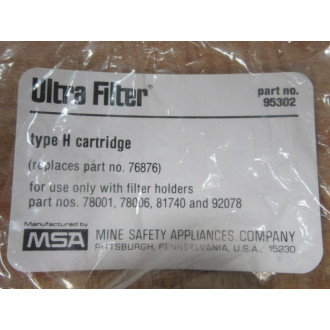 MSA 95302 Ultra Filter 76876