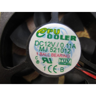 Ball Bearing MJ521012 Ball Bearing CPU Cooler - New No Box Ball Bearing MJ521012 Ball Bearing CPU Cooler - New No Box