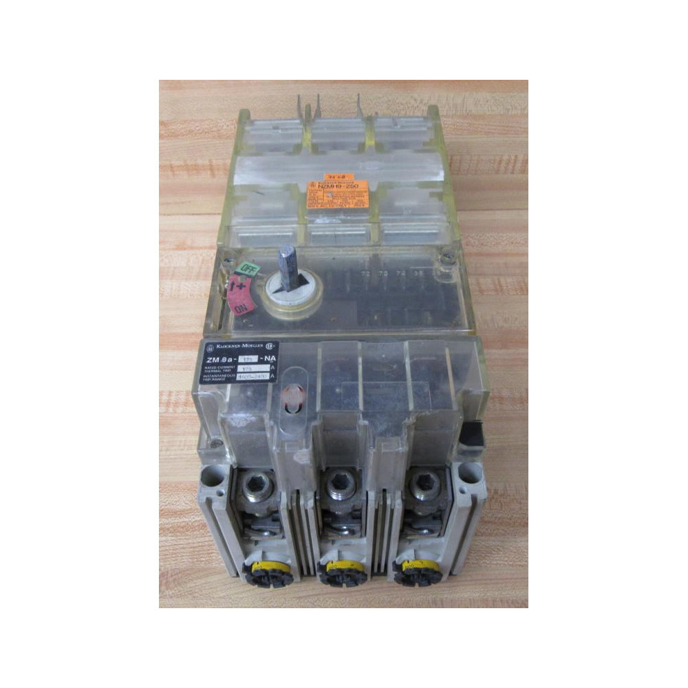 KlocknerMoeller ZM-9A-175-NA Disconnect Switch NZMH9-250 250A - Used KlocknerMoeller ZM-9A-175-NA Disconnect Switch NZMH9-250 250A - Used