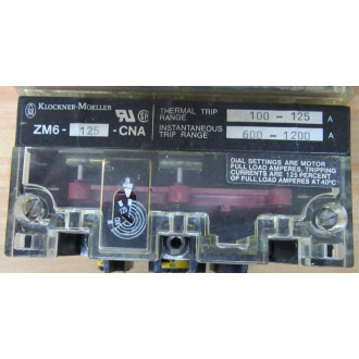 KlocknerMoeller ZM6-125-CNA Disconnect Switch NZM-6B-160 - Used