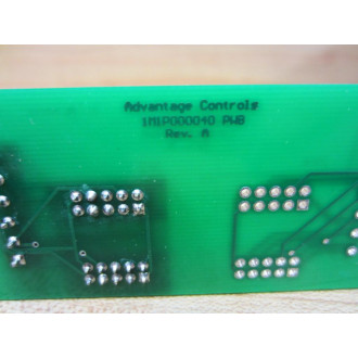 Advantage Controls 1M1P000040 Extra Relay Connector PWA Rev.A - New No Box