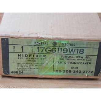 General Electric 17G6119W18 Kit Transformer Only wBracket
