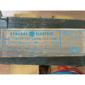 General Electric 17G6119W18 Kit Transformer Only wBracket