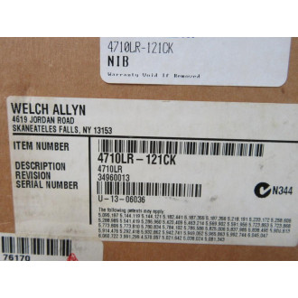Welch Allyn 4710LR-121CK Imageteam Hand Held Imager 4710LR121CK