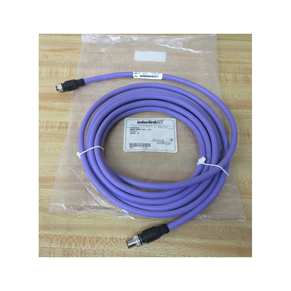 Interlink-BT Turck RSSW-RKSW-458-5M Cable U0398-42 Interlink-BT Turck RSSW-RKSW-458-5M Cable U0398-42