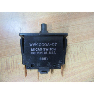 Micro Switch WW4G00A-D7 Limit Switch WW4G00AD7 - New No Box