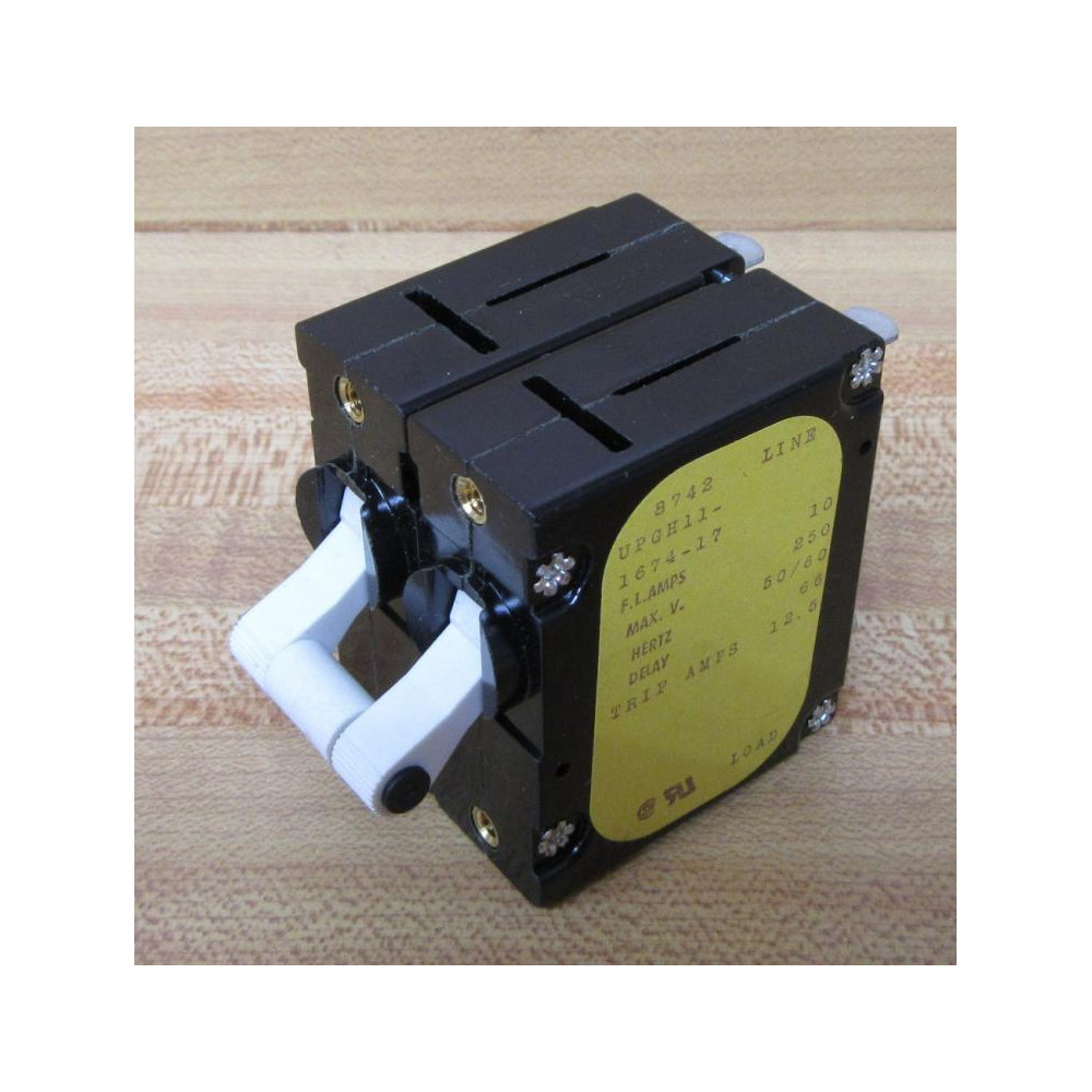 Airpax UPGH11-1674-17 Circuit Breaker UPGH11167417 - New No Box Airpax UPGH11-1674-17 Circuit Breaker UPGH11167417 - New No Box