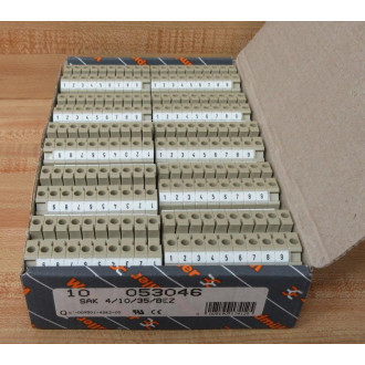 Weidmuller SAK 41035BEZ Contact Block 053046 (Pack of 10)