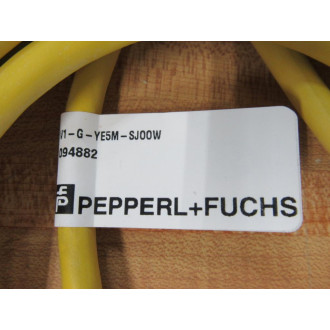 Pepperl + Fuchs V1-G-YE5M-SJOOW Cordset 094882