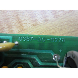 0387-00-0278 Circuit Board 0387000278 - Used