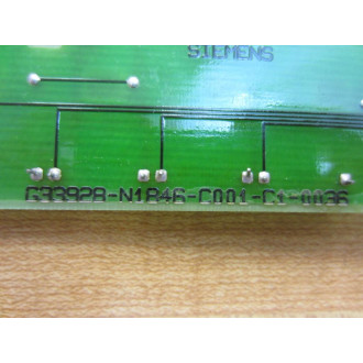 Siemens G3392B-N1846-C002-C1-0036 Display Board 3NET 810 1012 - Used