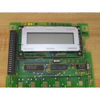 Siemens G3392B-N1846-C002-C1-0036 Display Board 3NET 810 1012 - Used