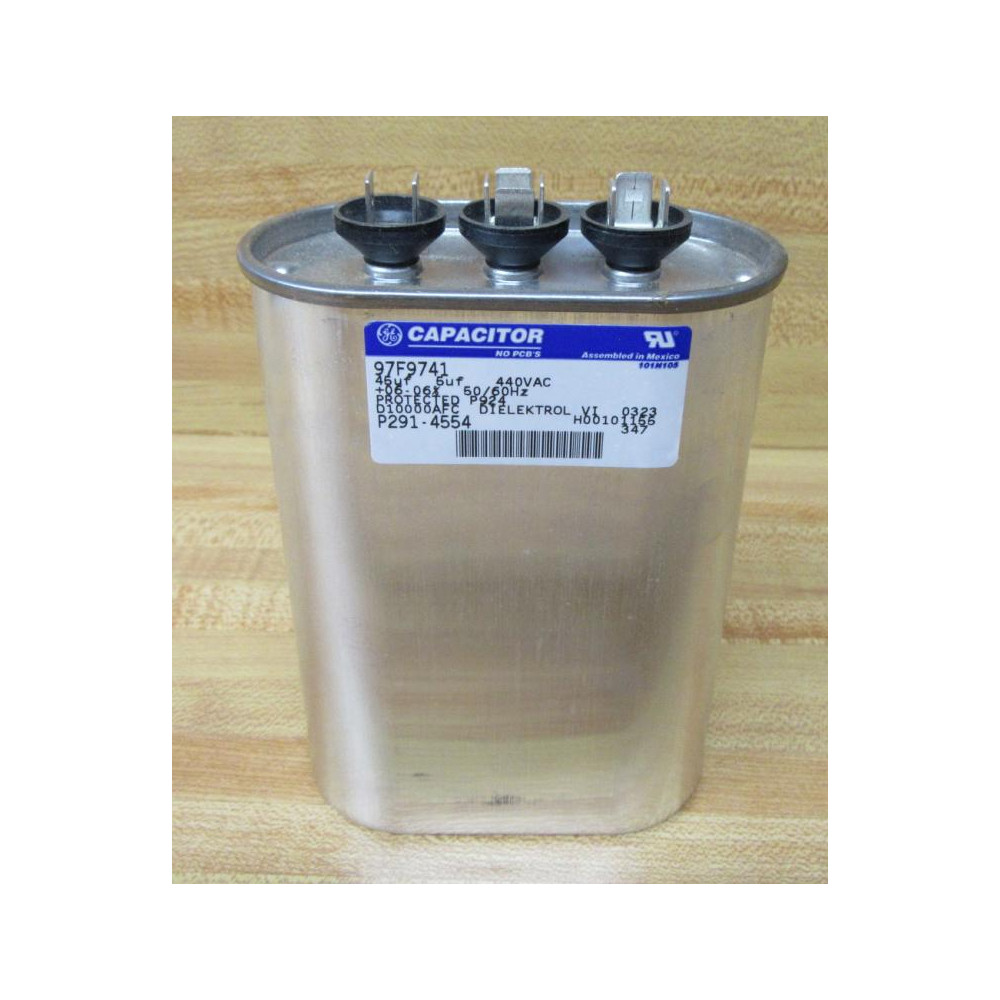 GE General Electric 97F9741 Capacitor P291-4554 P2914554 - New No Box GE General Electric 97F9741 Capacitor P291-4554 P2914554 - New No Box
