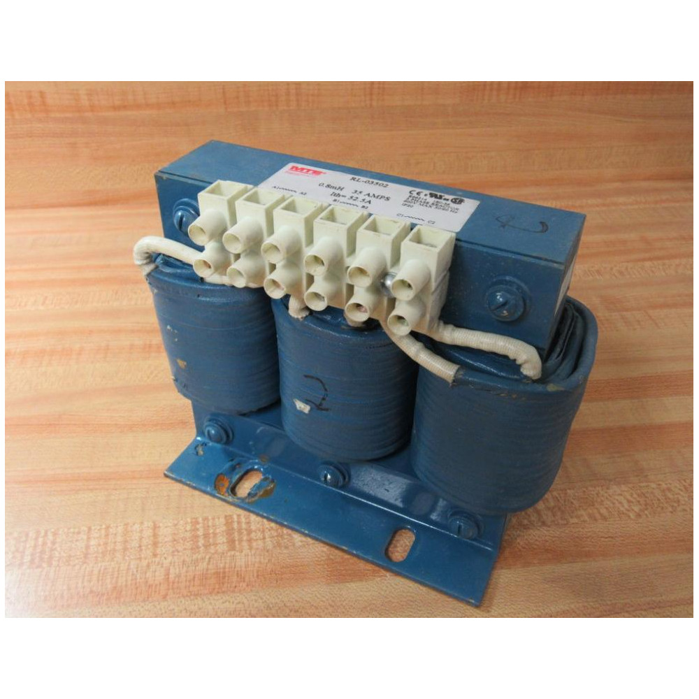 MTE RL-03502 3-Phase Reactor RL03502 - Used