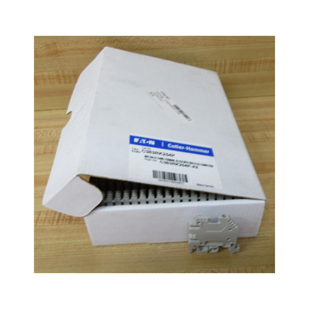 Cutler HammerEaton C383RK254P Terminal Block (Pack of 100) Cutler HammerEaton C383RK254P Terminal Block (Pack of 100)