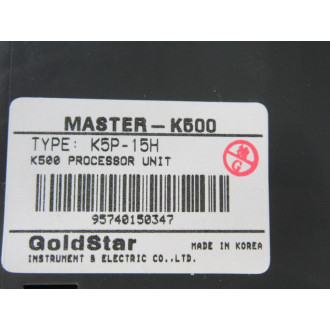 Goldstar K5P-15H K500 Processor Unit K5P15H