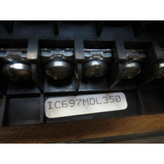 General Electric IC697MDL350 32-Pt. Discrete Output Module WO Front Panel - Used