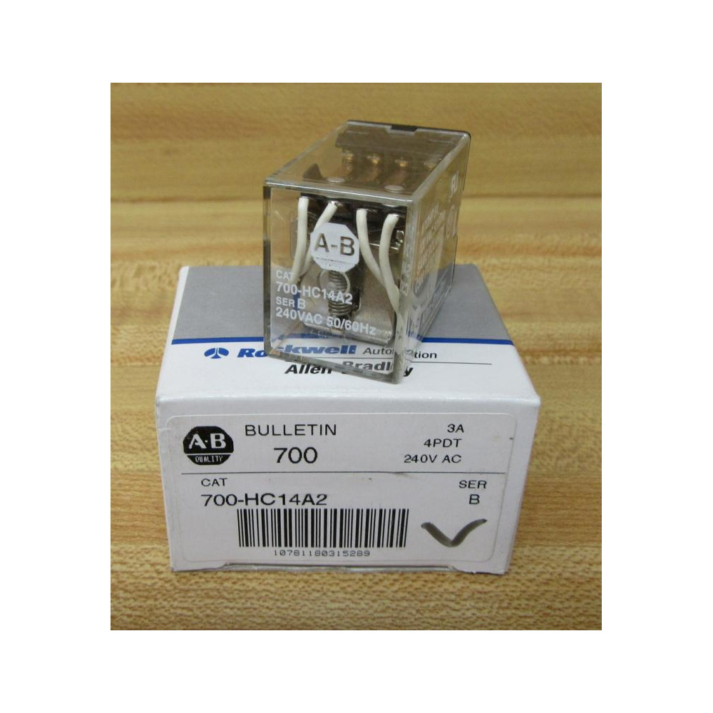 Allen Bradley 700-HC14A2 Relay 700HC14A2 (Pack of 2) Allen Bradley 700-HC14A2 Relay 700HC14A2 (Pack of 2)