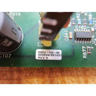 Schneider Telemecanique 52012-122-50 Control Board VX5A661C23N4 Rev.G - Used