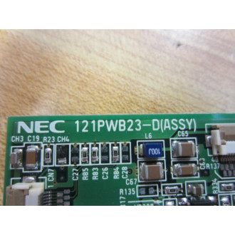 NEC 121PWB23-D Circuit Board 121PWC23-D W12-Wire Lead - Used