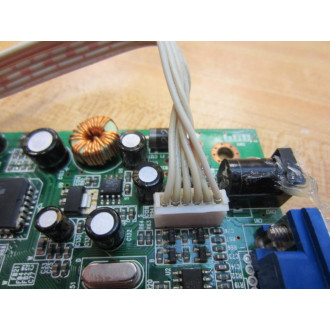 Earth-LCD E213371 Circuit Board WCable+Wire Leads - Used