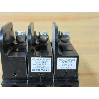 Heinemann CF3-Z320-1 75A Circuit Breaker CF3-G9G8G8-DU Heinemann CF3-Z320-1 75A Circuit Breaker CF3-G9G8G8-DU