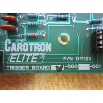 Carotron D11123 Trigger Board PCB11122E - Used