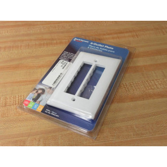 Pass & Seymour TPDC6-WV 6-Outlet Plate TPDC6WV (Pack of 9) Pass & Seymour TPDC6-WV 6-Outlet Plate TPDC6WV (Pack of 9)