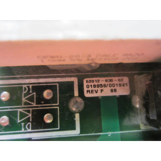 Schneider Electric 52012-630 Snubber Board 52012-630-52 - Used