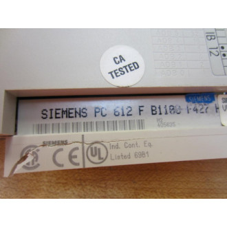 Siemens PC 612 F B1100-F427 HX 3A5 Module 6ES5451-4UA13 - Used