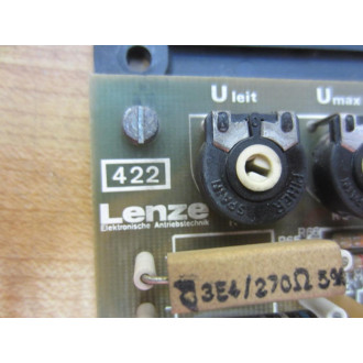 Lenze 422 Circuit Board WBase - Used